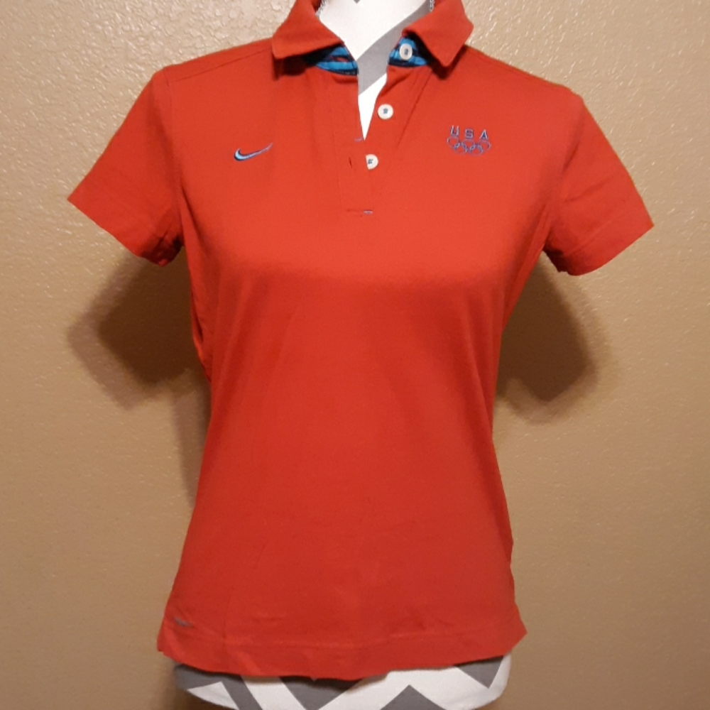 Nike workout polo shirt - Picture 1 of 3